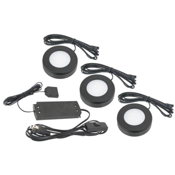 3.2 watt 12 volt Black LED (3 Pack)